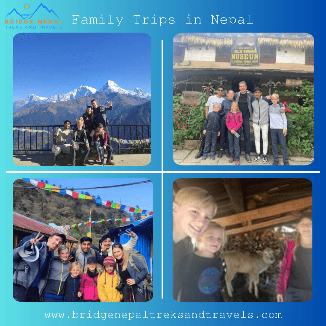 Family Tours and Treks in Nepal – Safe, Adventurous & Memorable with Bridge Nepal.
