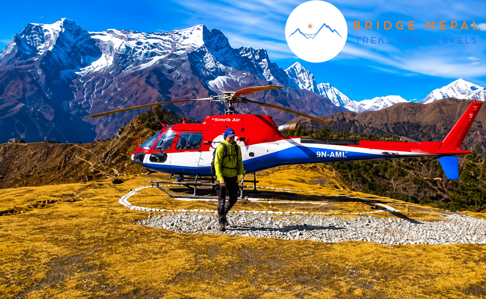 Private Luxury Helicopter tour to Everest Base Camp: 1 Day tour in Everest region by Helicopter with Bridge Nepal